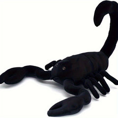 Soft Scorpion Doll Plush Stuffed Animal Toy Red Eyes Realistic Eyes