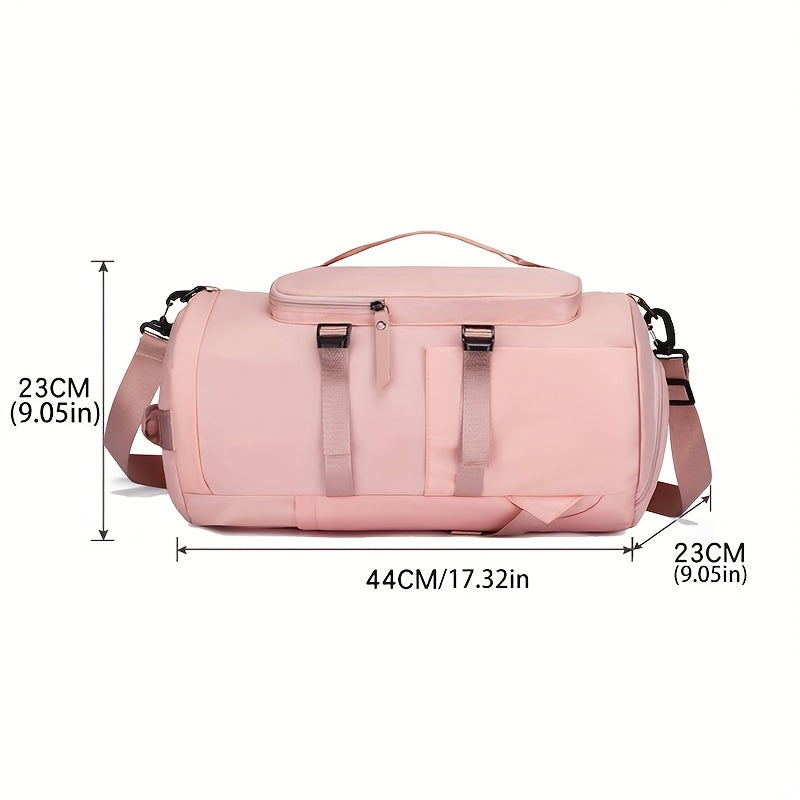 Large Capacity Travel Duffle Backpack with Shoes Compartment