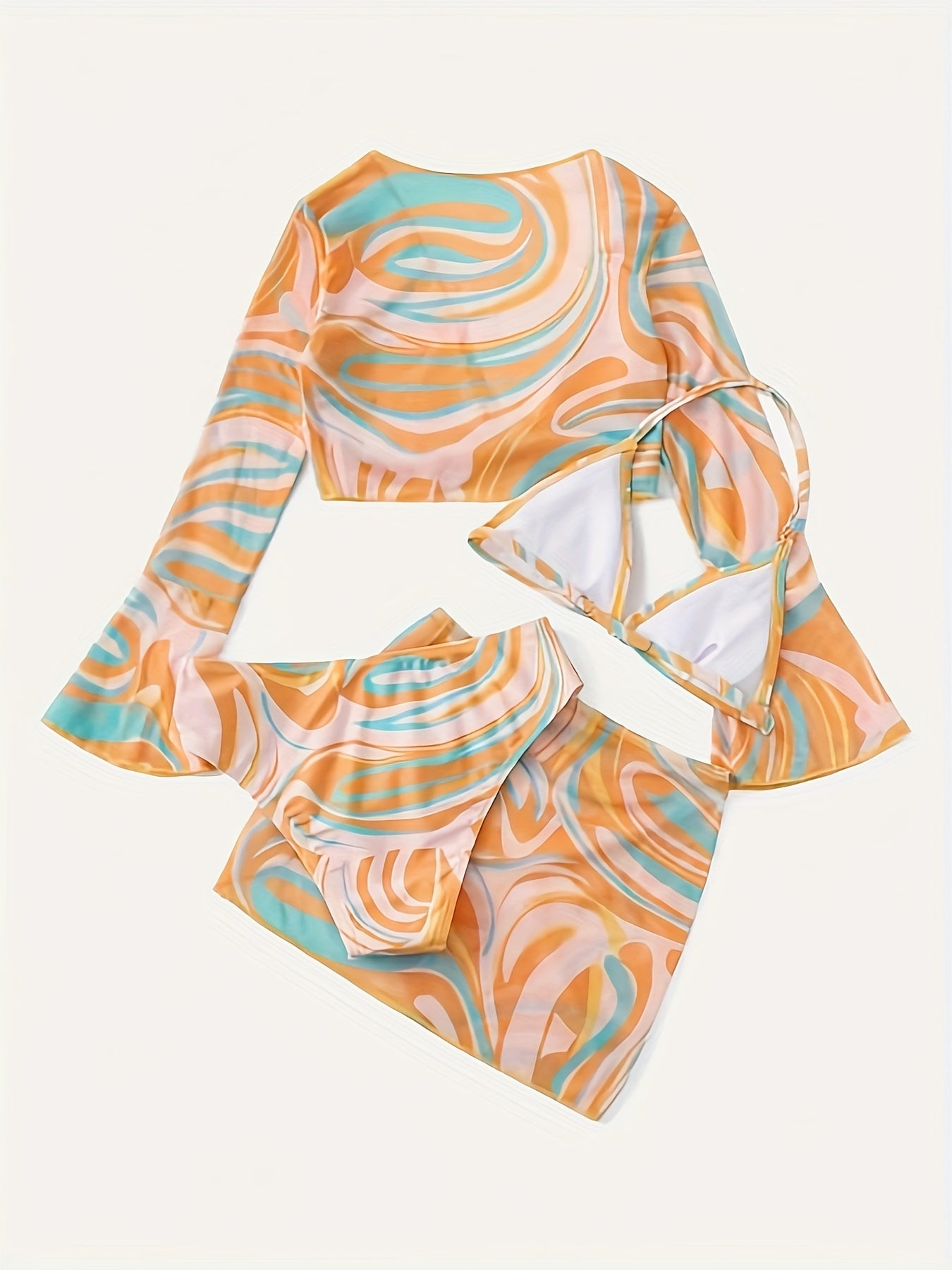 Girls Bikini Swimsuit Set Beach Summer Clothing