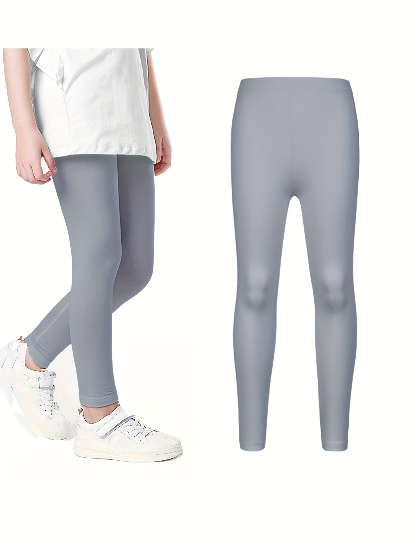Girls Soft Leggings Ballet Dance Yoga Tight Pants