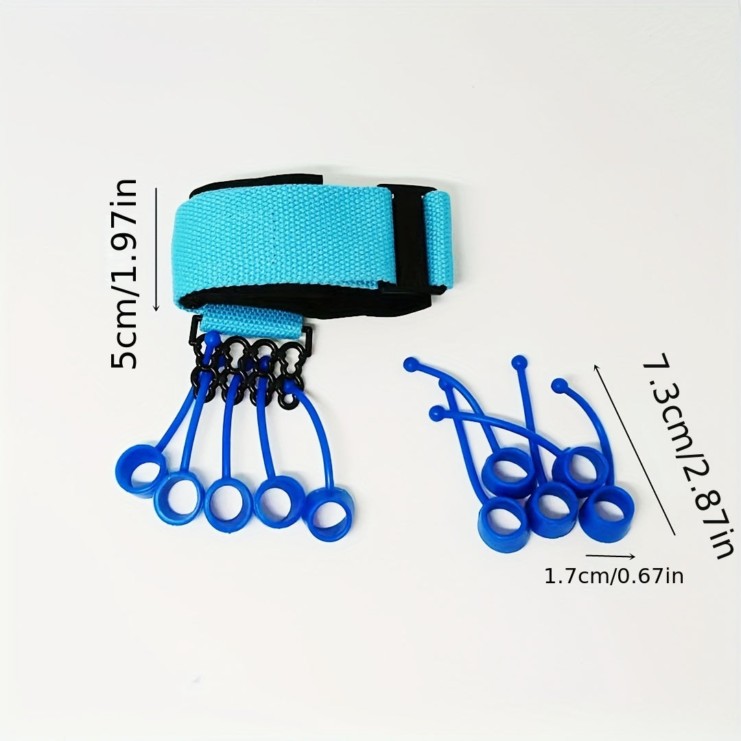 Silicone Hand Gripper & Finger Exerciser for Wrist Strength