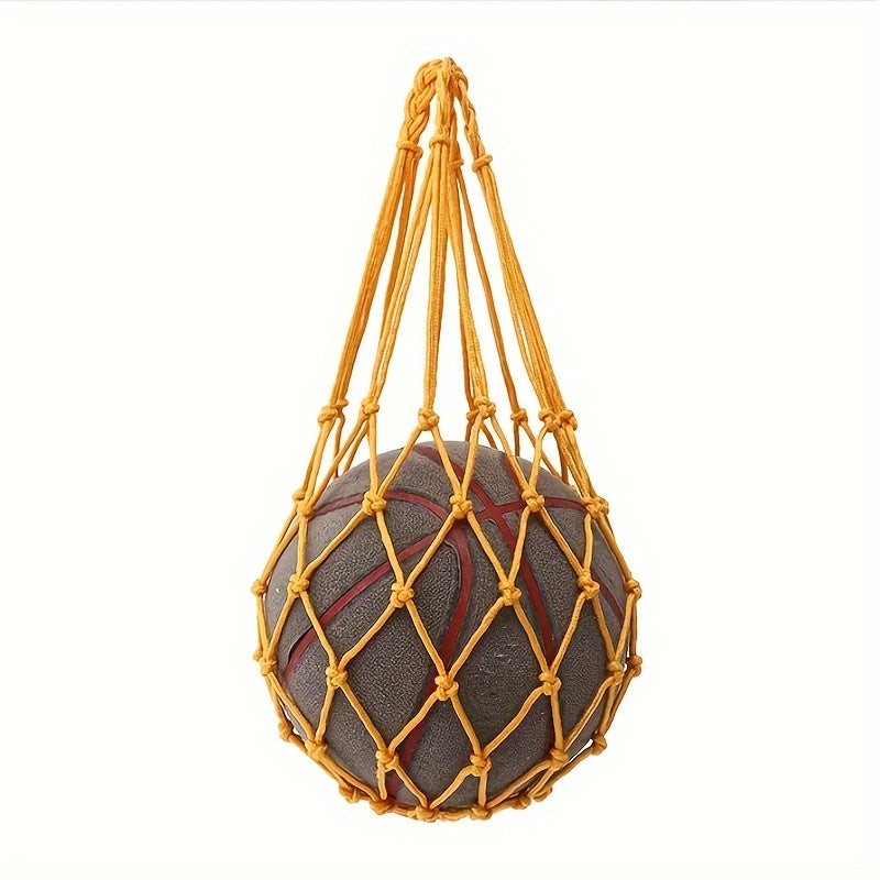 Thickened Nylon Braided Basketball Net Bag Football Volleyball Storage