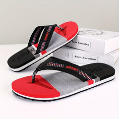 Men's Lightweight Non Slip Flip Flops Quick Drying Comfy Thong Sandals