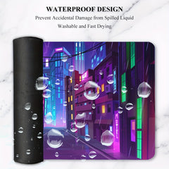 Large Keyboard Mouse Pad Non-Slip Rubber Base Mousepad