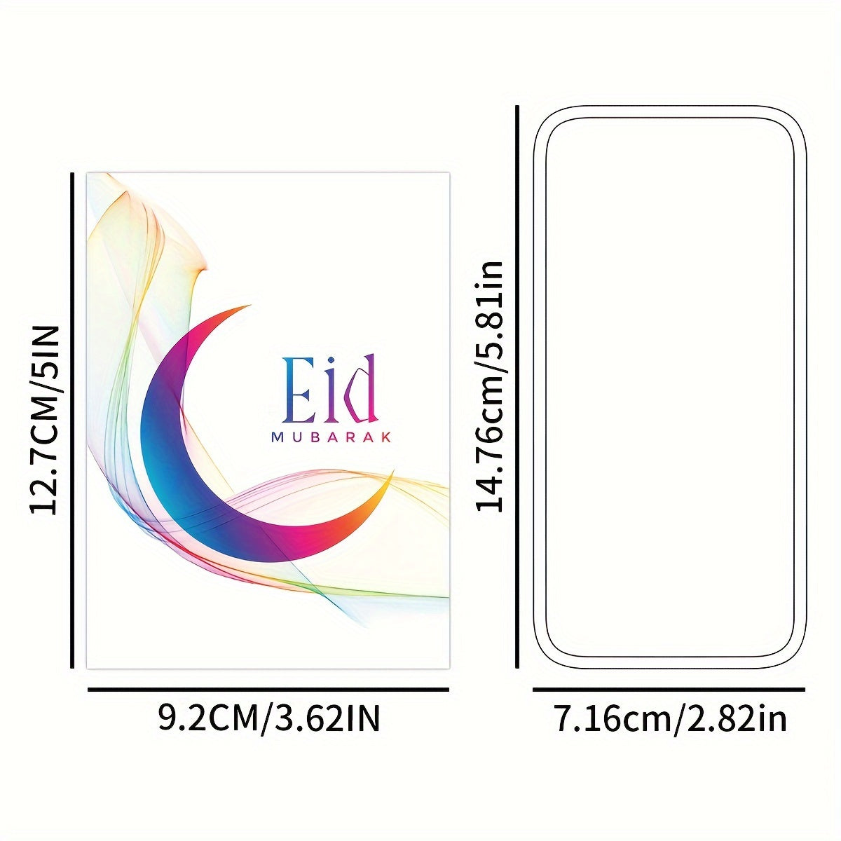 4pcs Ramadan Wine Bottle Stickers Eid Al Adha Mubarak Decorative Labels