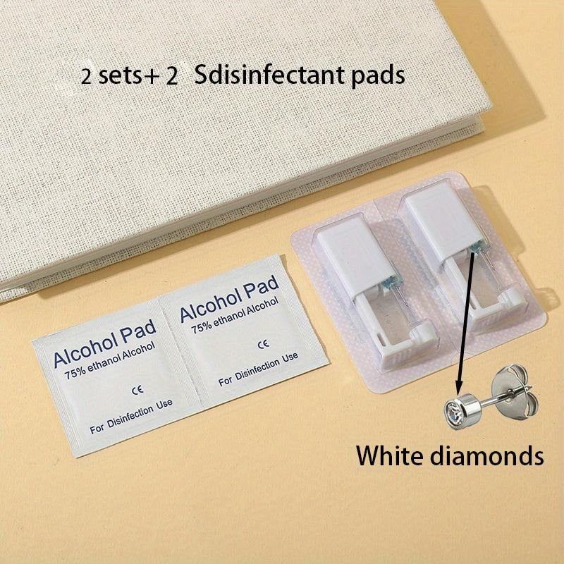 Easy Ear Piercing Tool Allergy-Free Stainless Steel