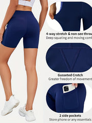 Women's Sports Shorts High Waist Running Yoga Activewear