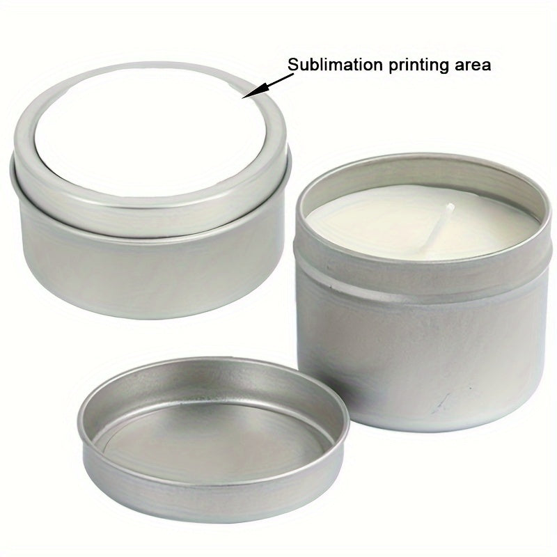 GREENO Sublimation Candle Holder Metal Blanks For Heat Press