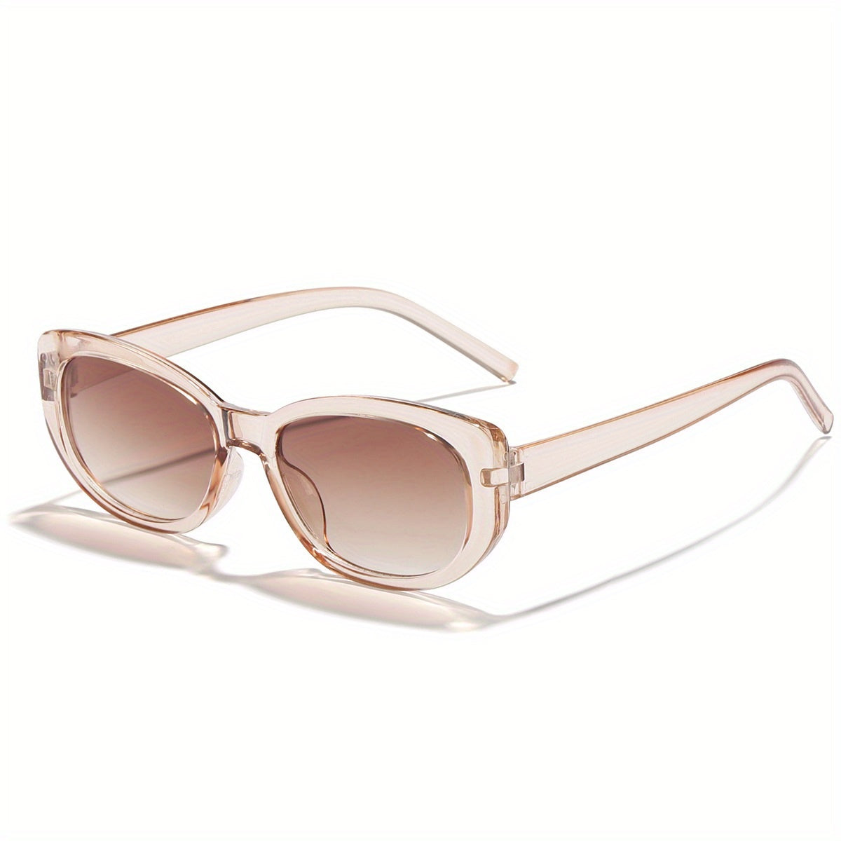 Cat Eye Vintage Oversized Square Sunglasses Women Sun Protection