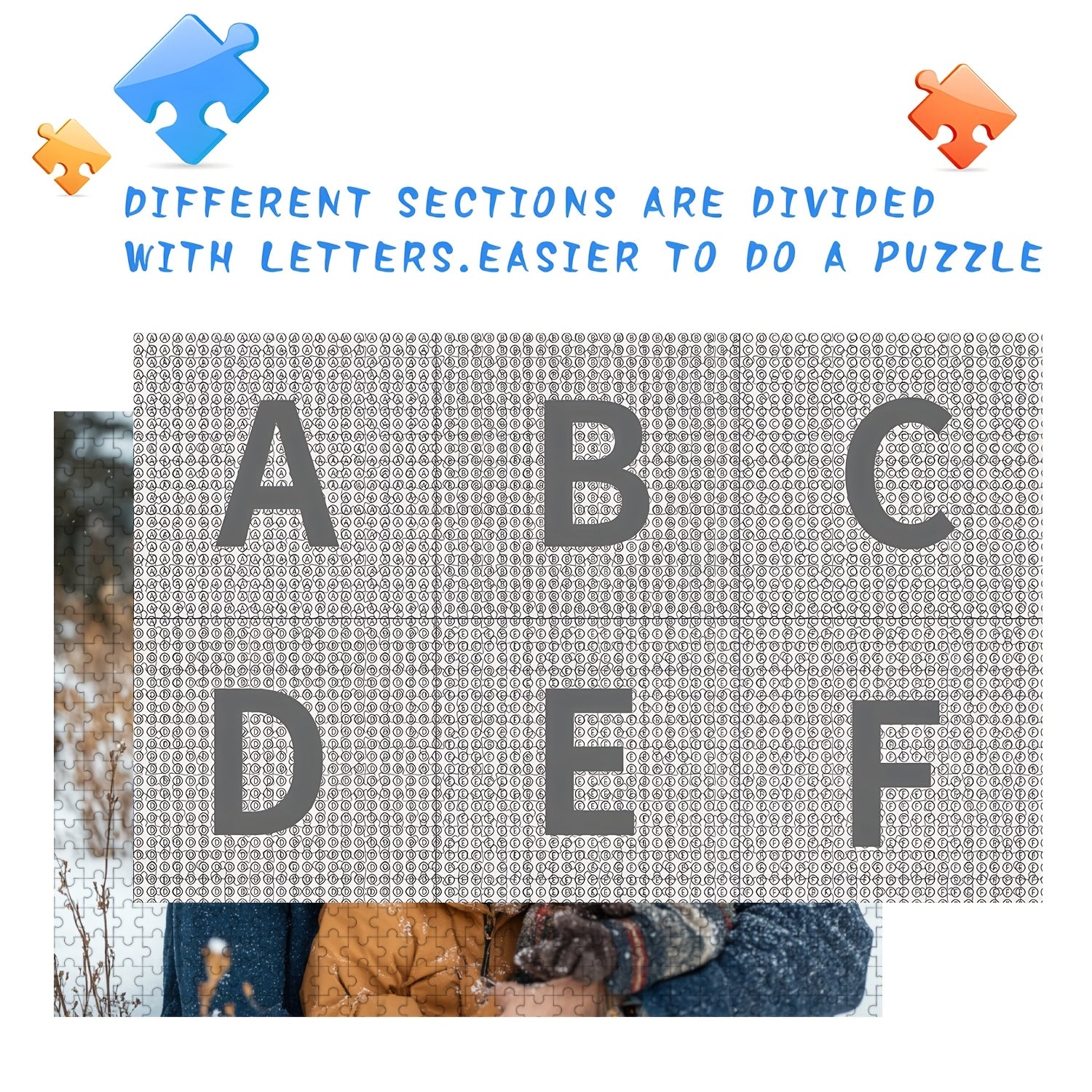 Personalized Photo Jigsaw Puzzle for Adults - 500/1000pcs - Ideal Party Favors