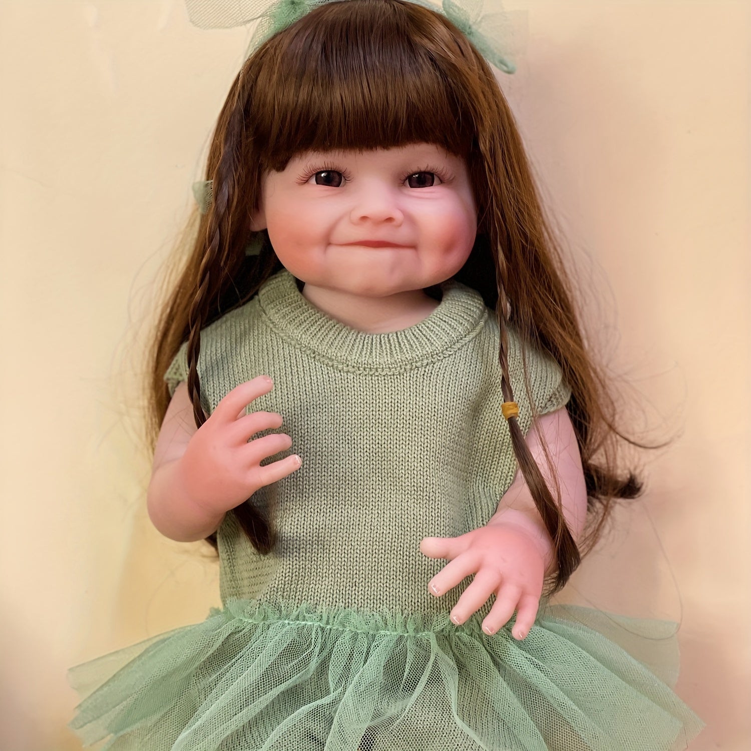 21 Inch Waterproof Reborn Kids Doll with Clothes and Accessories