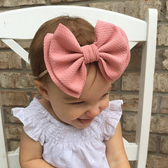 Bow Elastic Headbands for Baby Toddler Girls