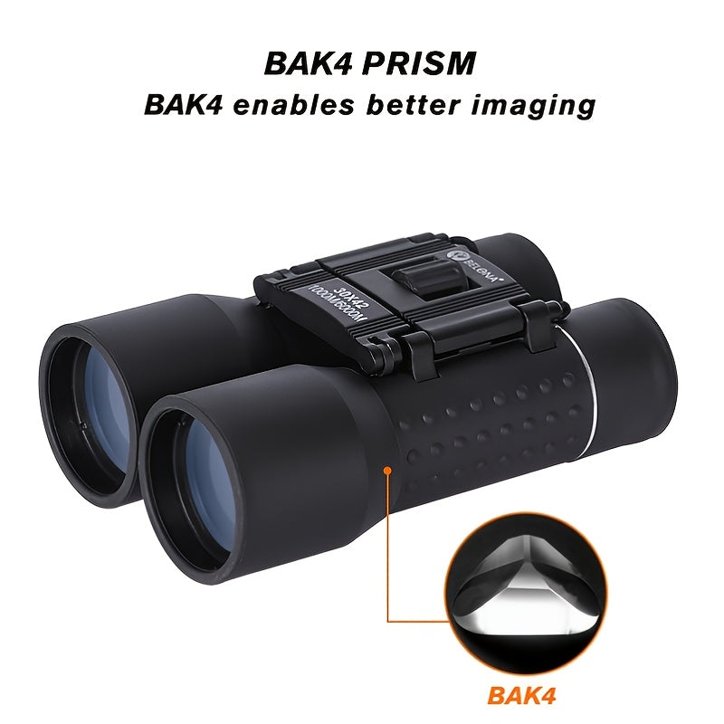 BELONA 30x42 Rubber Metal Body Portable Telescope Binoculars HD Lll Night Vision