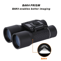 BELONA 30x42 Rubber Metal Body Portable Telescope Binoculars HD Lll Night Vision