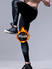 Men's Thermal Compression Pants for Sports and Running