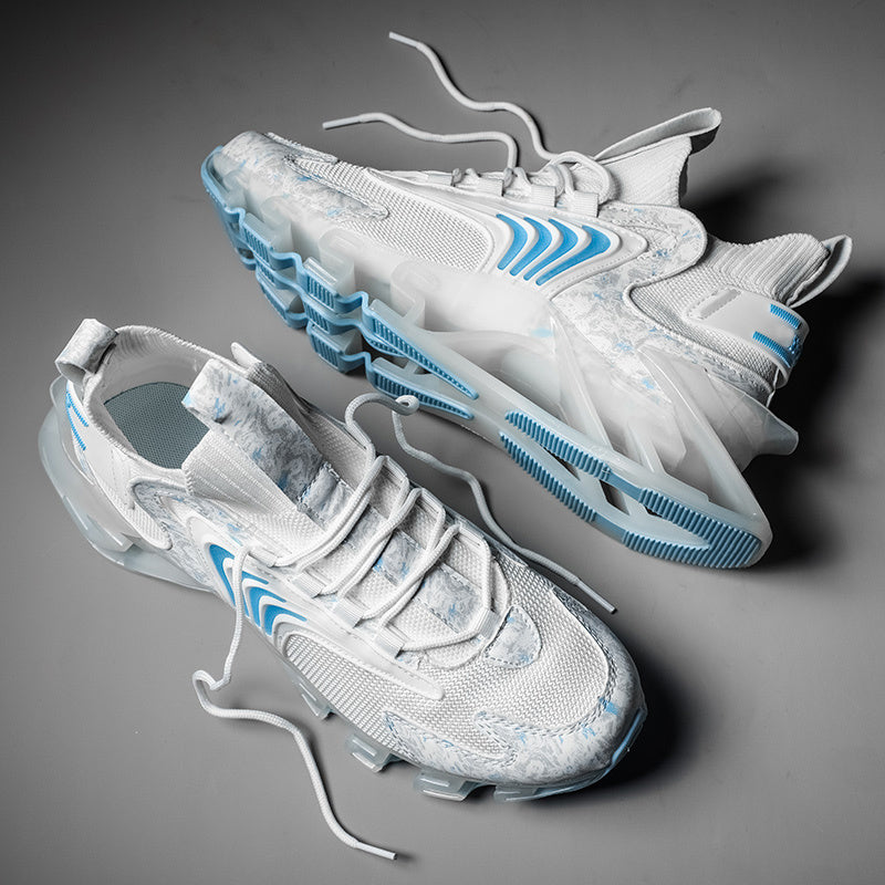 Men's Breathable Blade Running Shoes Lightweight Non Slip Sneakers