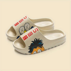 Men's Thick Slip On Slides Casual Slippers - Assorted Colors