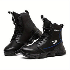 Unisex Work Safety Shoes Steel Toe High Top Sneakers