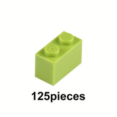 125pcs Small Granular Blocks DIY Pixel Art Accessories Toy