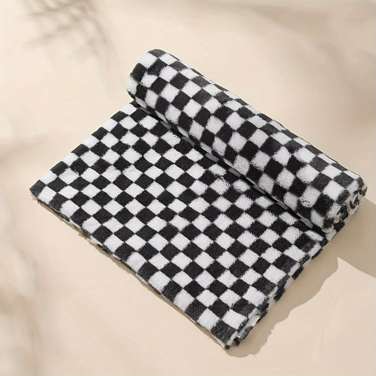 Rabbit Fur Soft DIY Quilt Single Set Fabric DIY Throw Pillow & Tablecloth