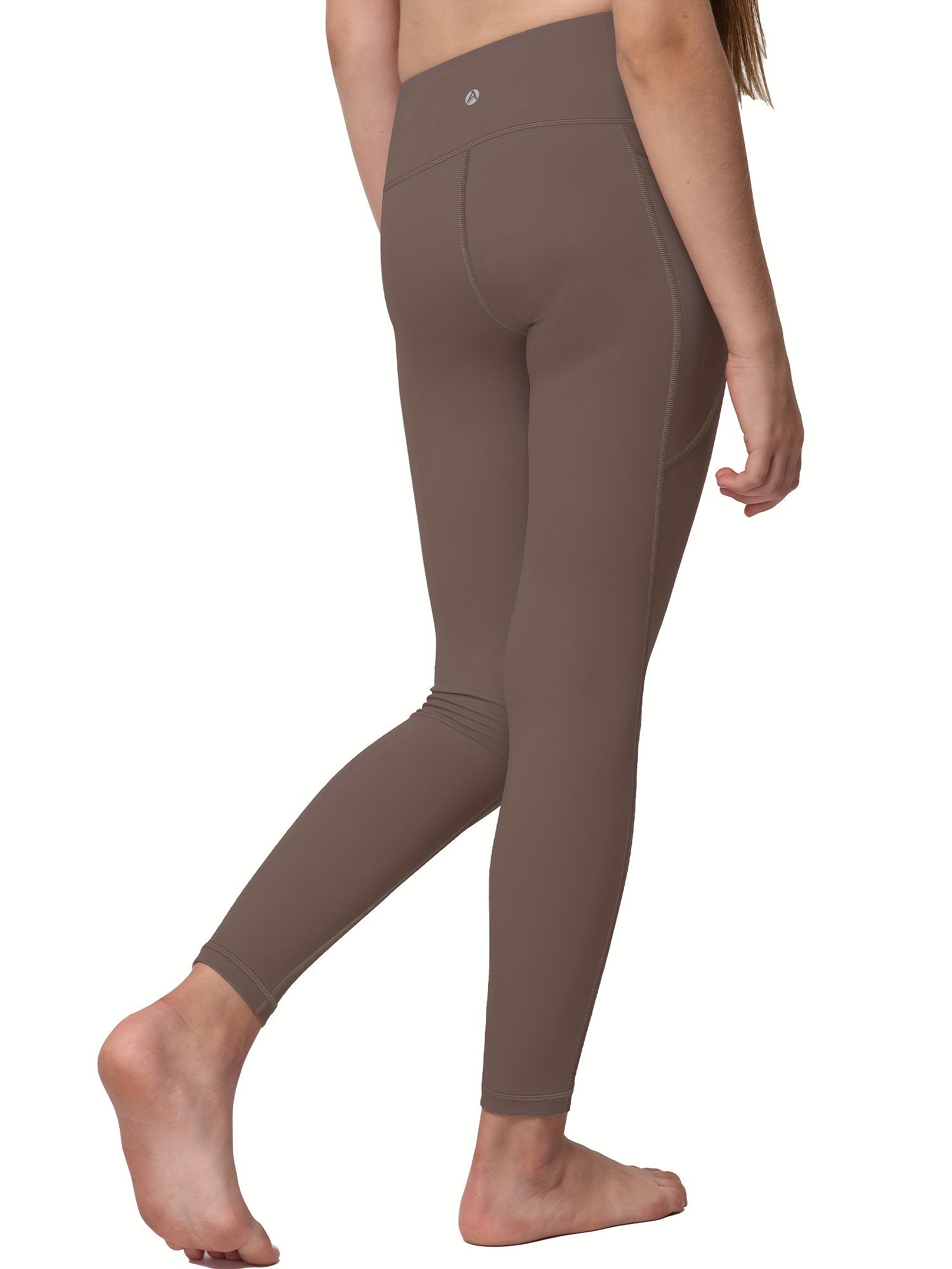 Girl Yoga Legging with Pockets for Workout Causal Kid Active Tummy Control Pants