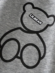 Smart Bear Graphic Jogger Pants for Teen Girls, Daily Casual Sports, All Seasons