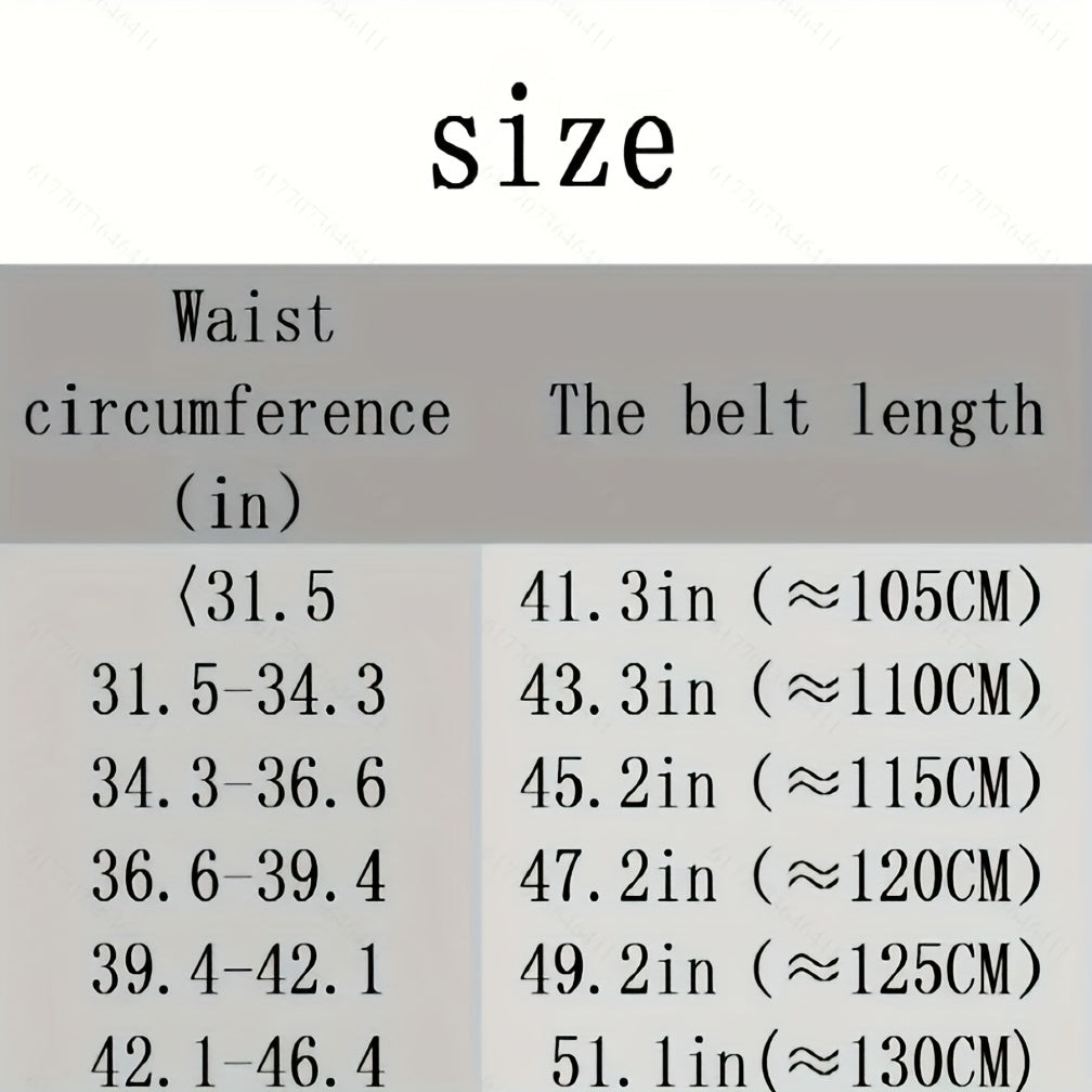 Men's Leather Belt Waist Stap Without Buckle Durable Business Belt