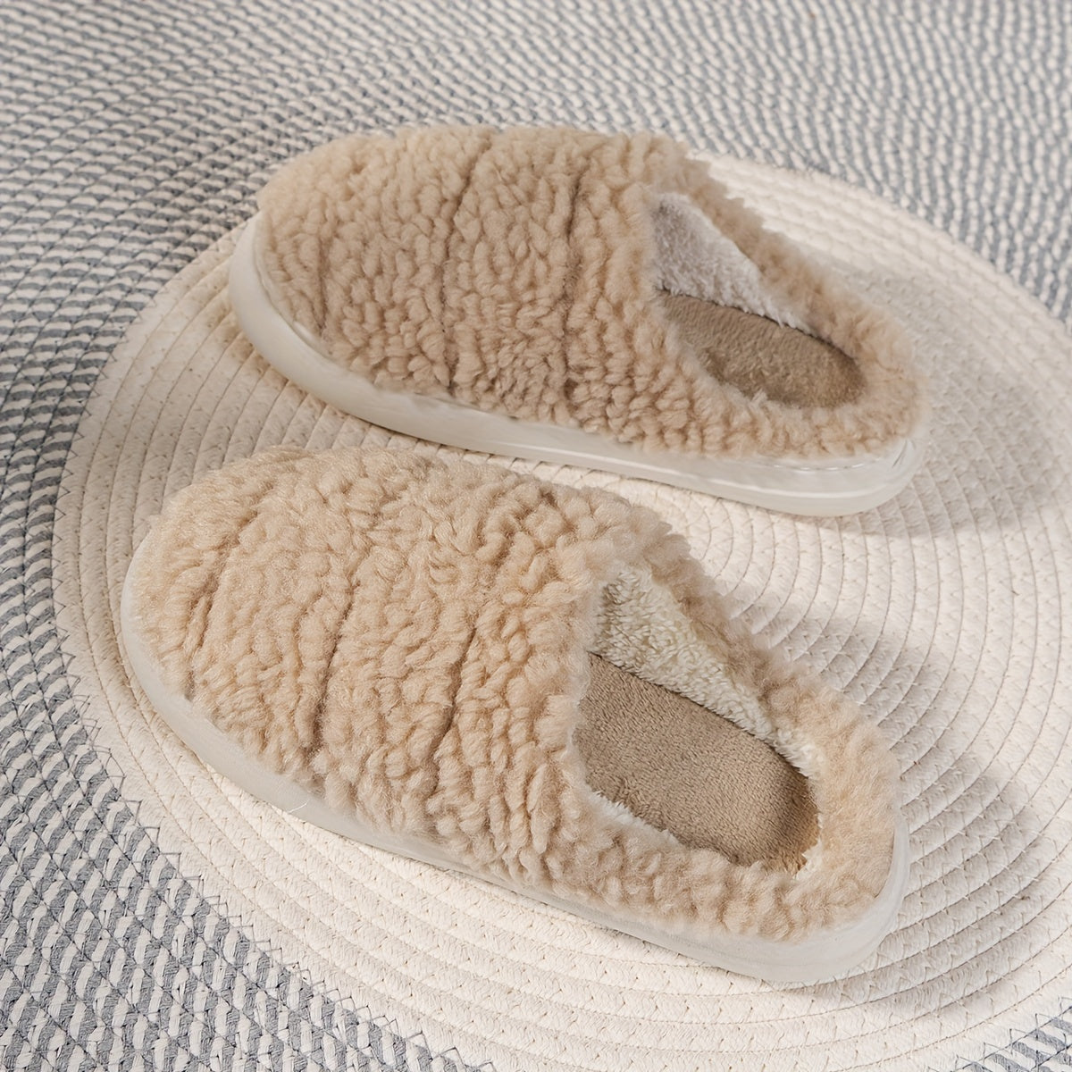 Men's Cozy House Slippers Anti-slip Indoor Shoes