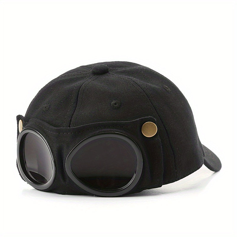 Aviator Baseball Cap Solid Vintage Couple Sun Hats