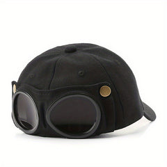 Aviator Baseball Cap Solid Vintage Couple Sun Hats