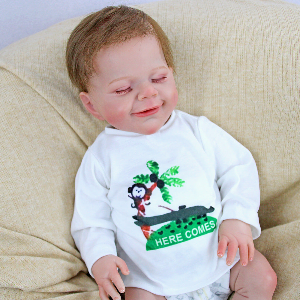 Realistic Newborn Soft Vinyl Baby Dolls Toy For Kids Age 3