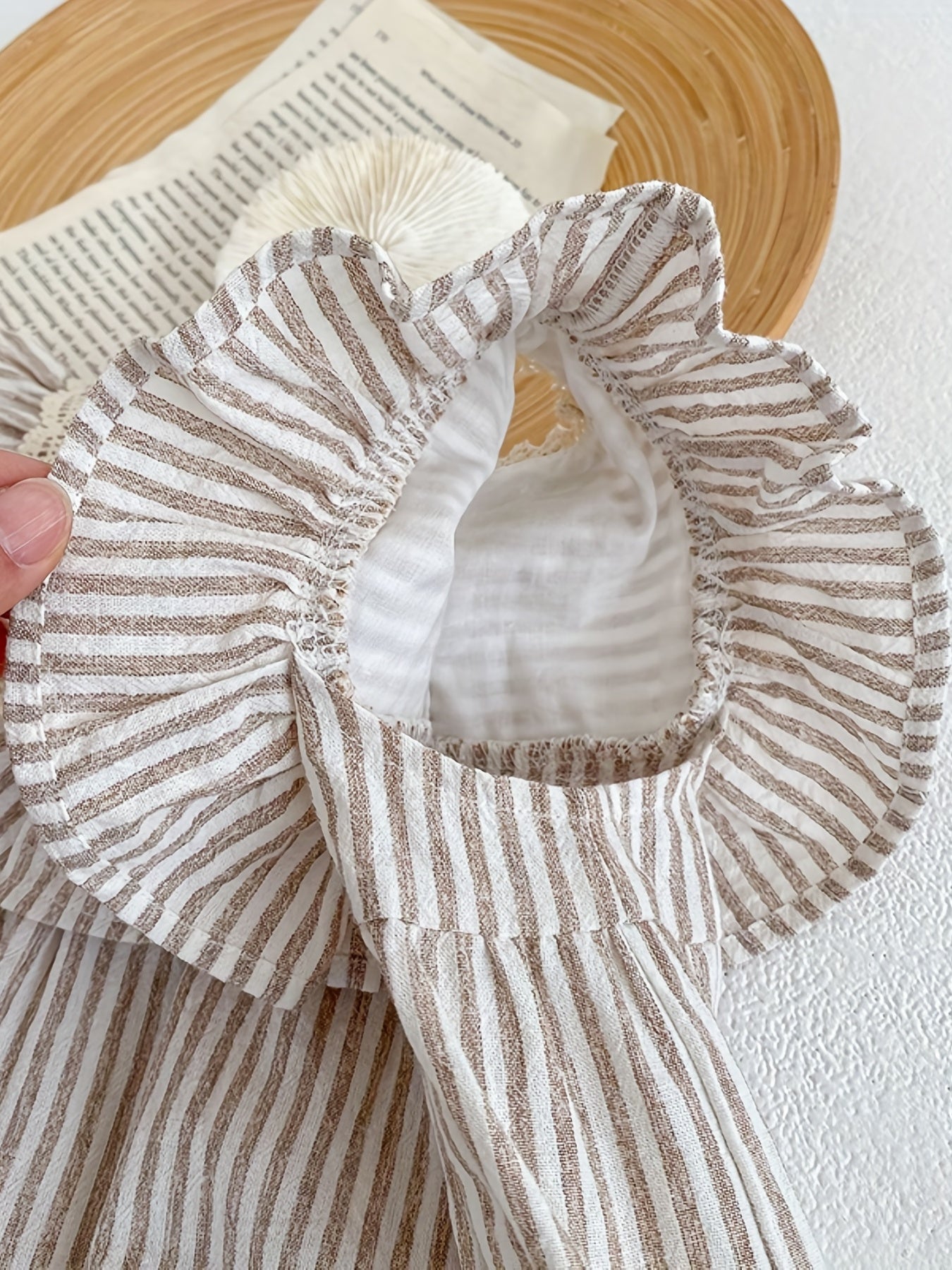 Baby Girls Cotton Princess Dress Ruffle Summer Dress