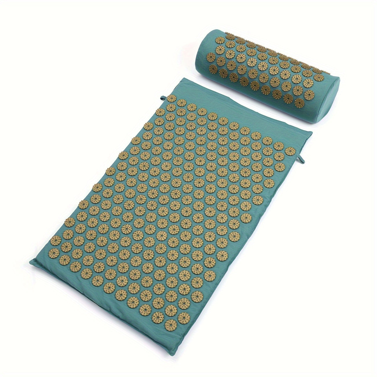 Yoga Acupressure Massage Mat Set with Storage Bag