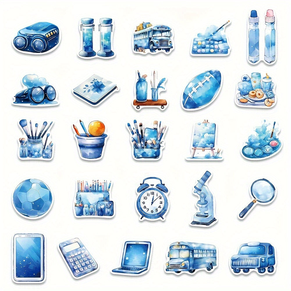 50pcs Graffiti Stickers for Laptops Helmets DIY Decorative Journal