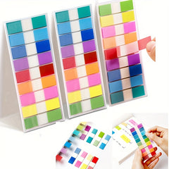 200pcs Colorful Transparent Index Labels Sticky Notes
