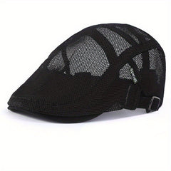 Men's Summer Thin Mesh Hollow Peaked Cap All-match Hat