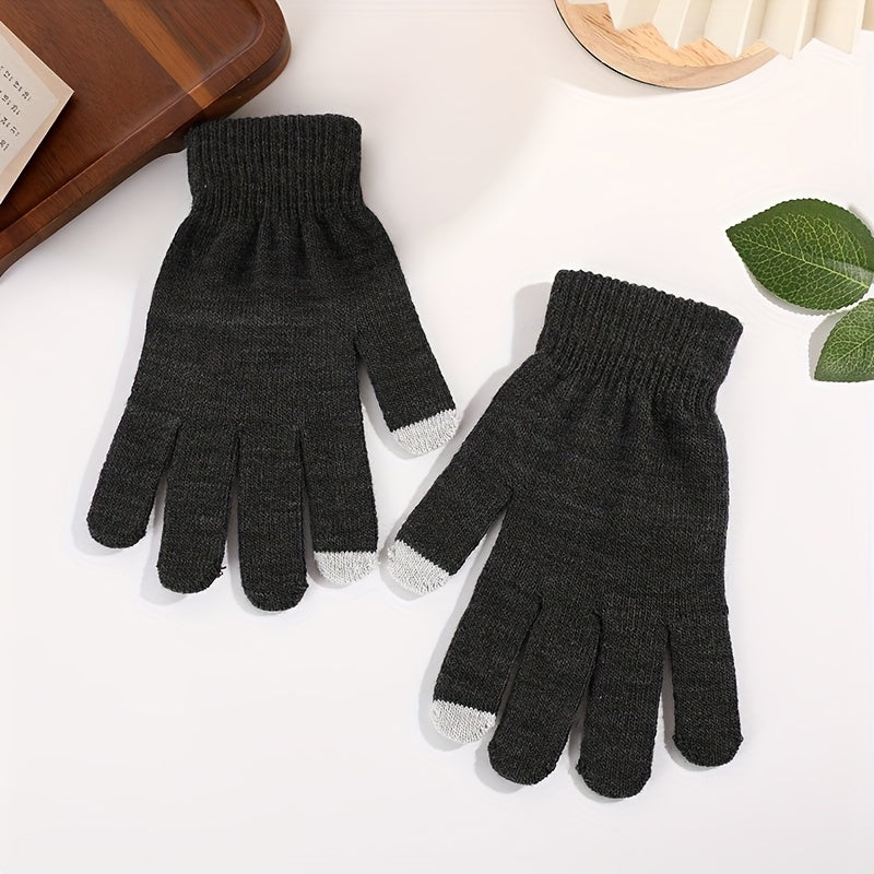 Winter Cycling Gloves Windproof Touch Screen Warm Gloves