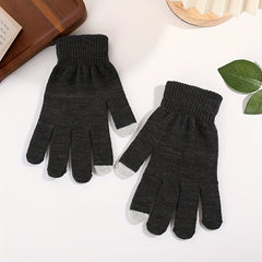 Winter Cycling Gloves Windproof Touch Screen Warm Gloves