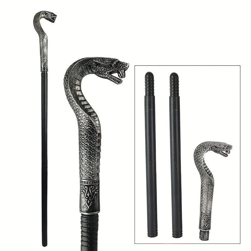 Vintage King Cane Walking Stick Cosplay Prop Halloween Costume