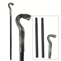 Vintage King Cane Walking Stick Cosplay Prop Halloween Costume