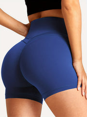 High Waist Workout Shorts Women's Gym Yoga Biker Shorts
