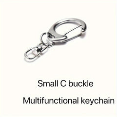 20pcs D-Shaped Keychain Buckle for Outdoor Camping Hiking