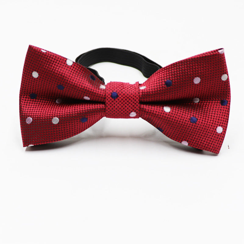 Kids Adjustable Bow Tie Double Layer Butterfly Bow Tie