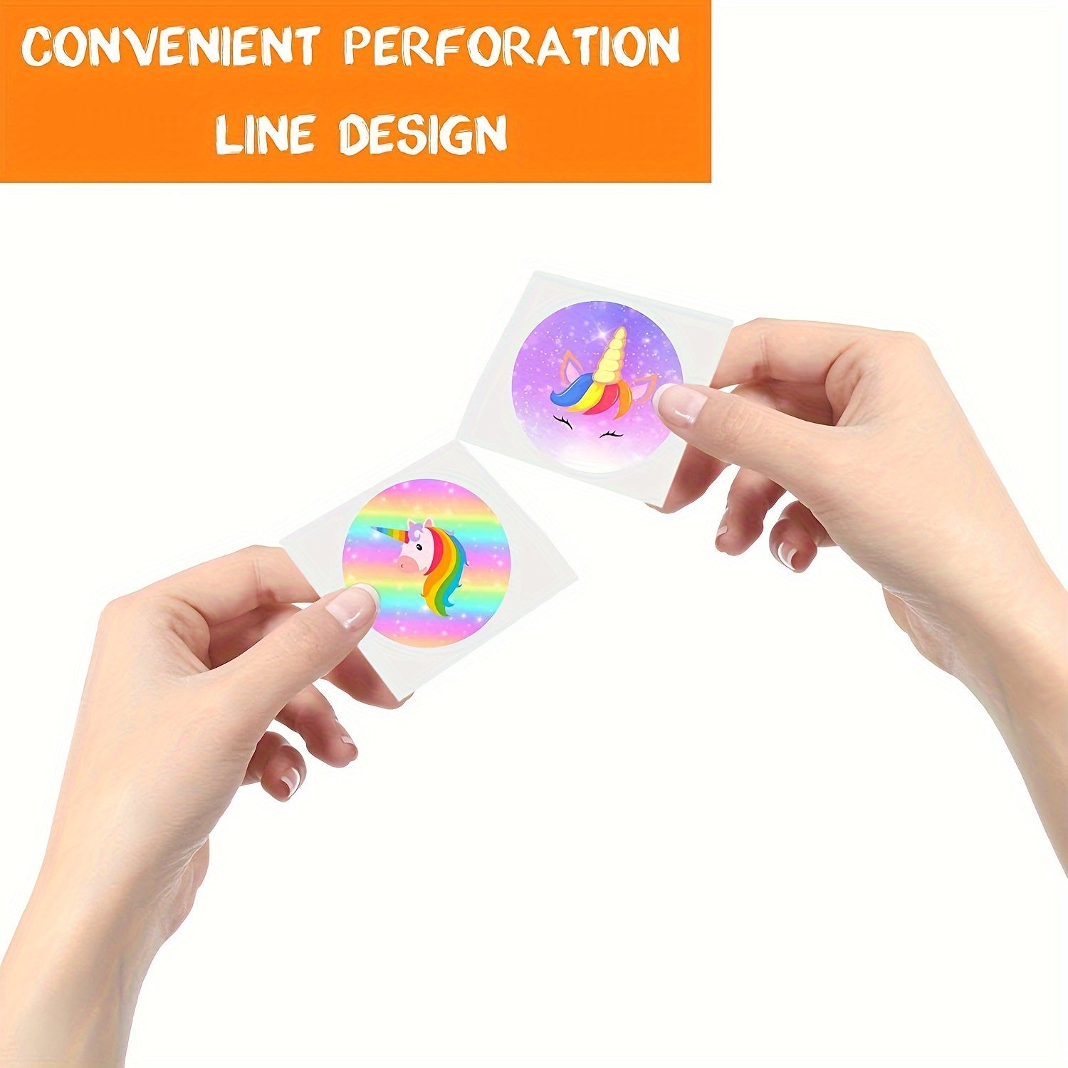 500pcs Roll 2 Cartoon Reward Stickers Labels for Office Stationery