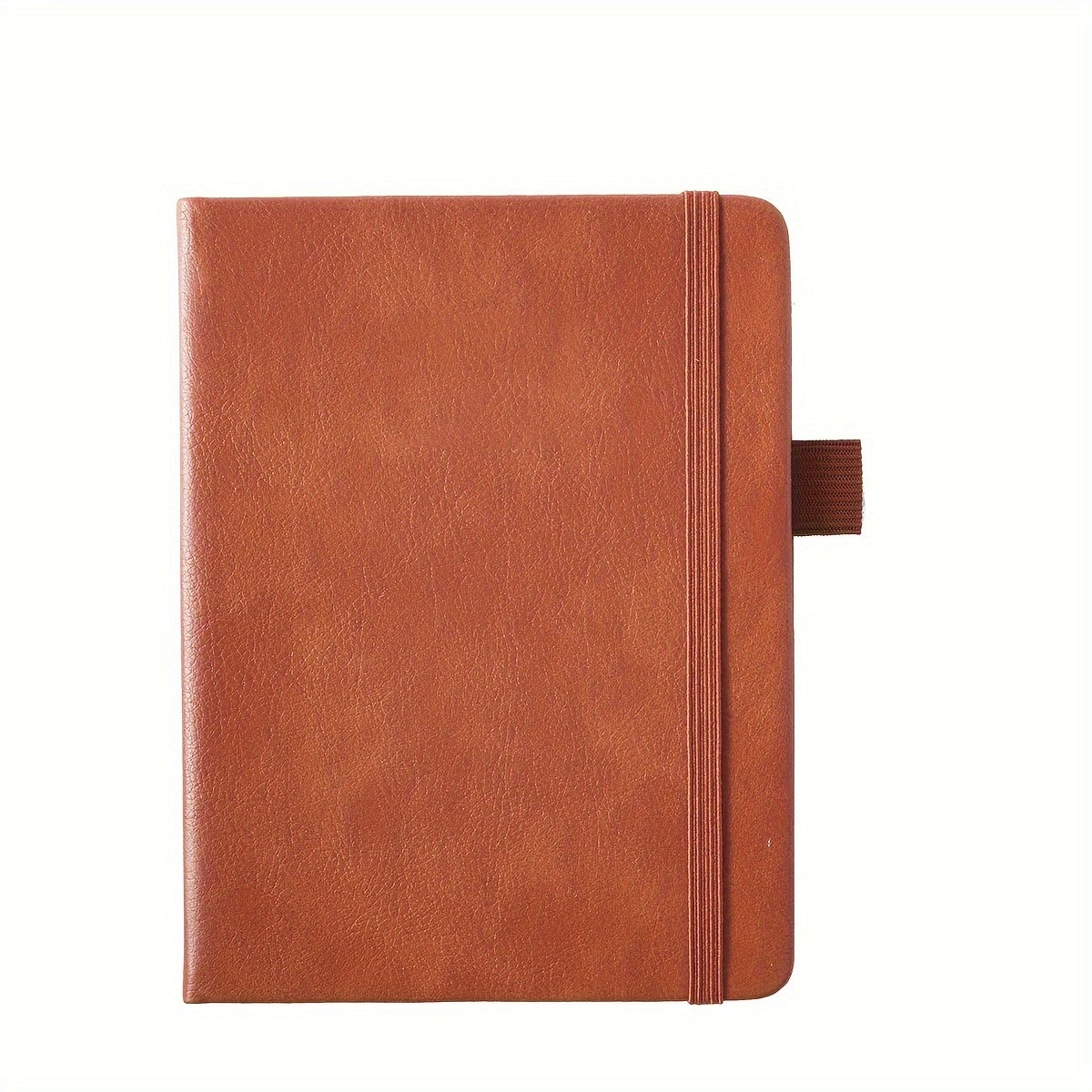 A6 PU Leather Password Book with Alphabet Tabs & Pen Holder