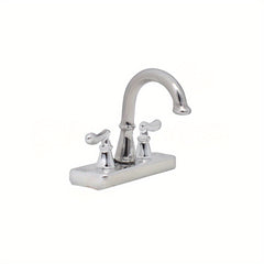1:12 Dollhouse Kitchen/Bathroom Faucet Metal Finish Golden Silvery DIY M