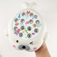 Seal Fishing Plate Puzzle Toy Early Education Parent Child Interactive Toy