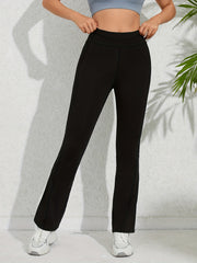 Bootcut Yoga Trousers Fitness Running Pants