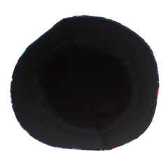 Versatile Sunshade Bucket Hat With Underwater Animal Mushroom Print