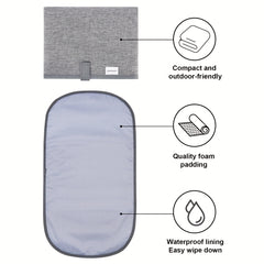 Waterproof Portable Baby Changing Pad Set - Boy & Girl